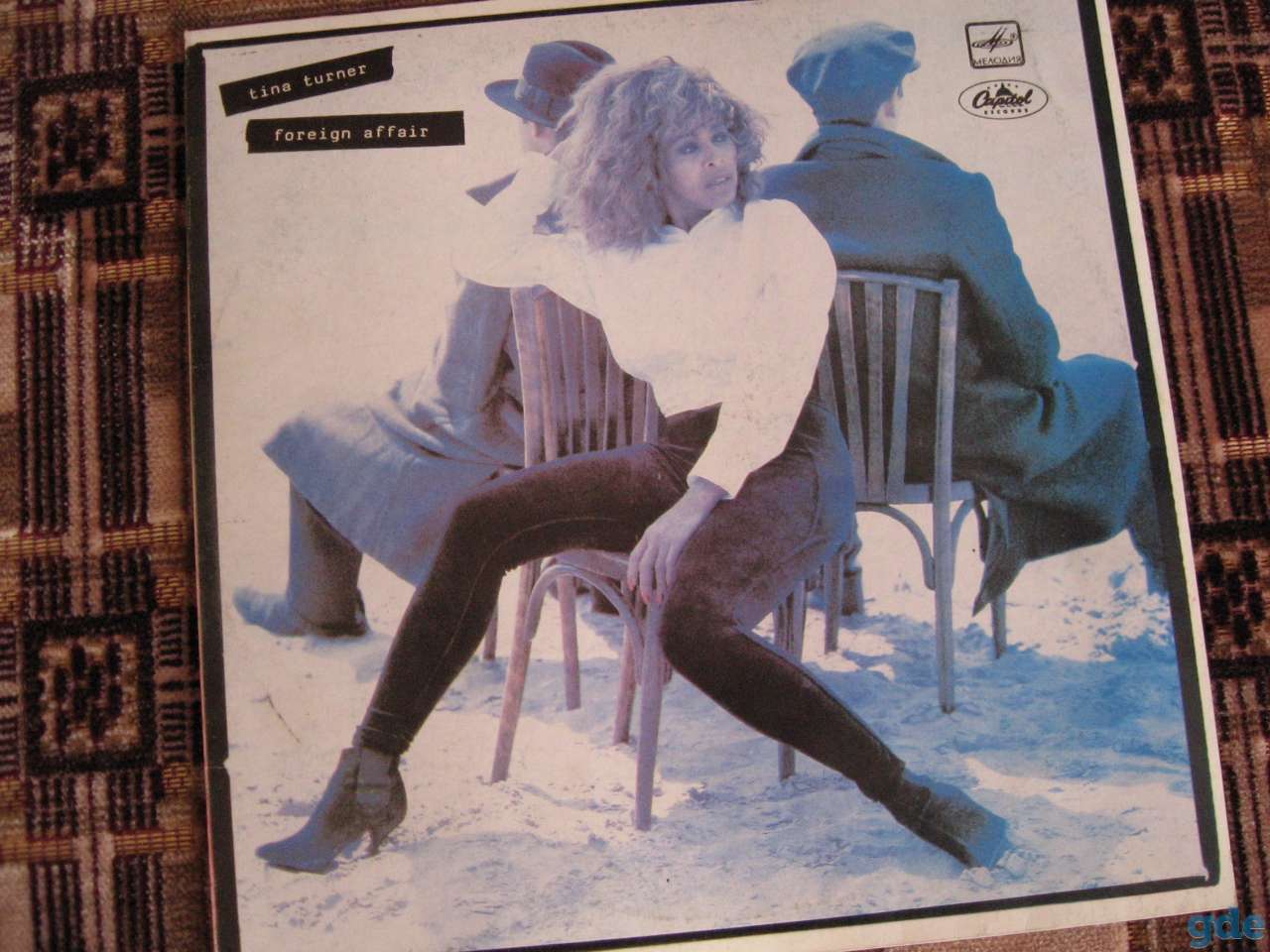 Виниловая пластинка TINA TURNER Foreign Affair, 1990 год, фотография 1