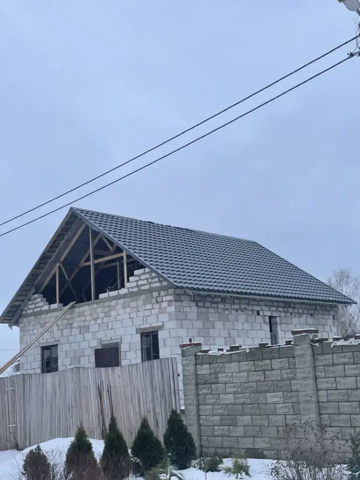 Кровельные работы кровля, монтаж кровли, фотография 2