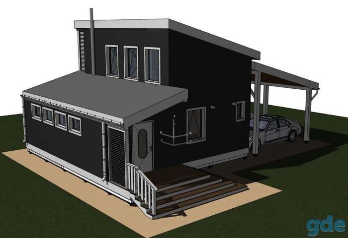 Проекты частных домов, хозпостроек, фотография 1