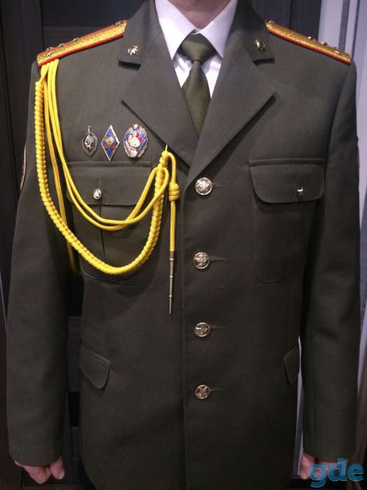Аксельбант с 1 и 2 наконечник, фотография 1