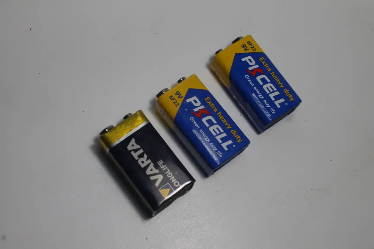 Батарея КРОНА 9V в комплекте из 3 шт., фотография 1