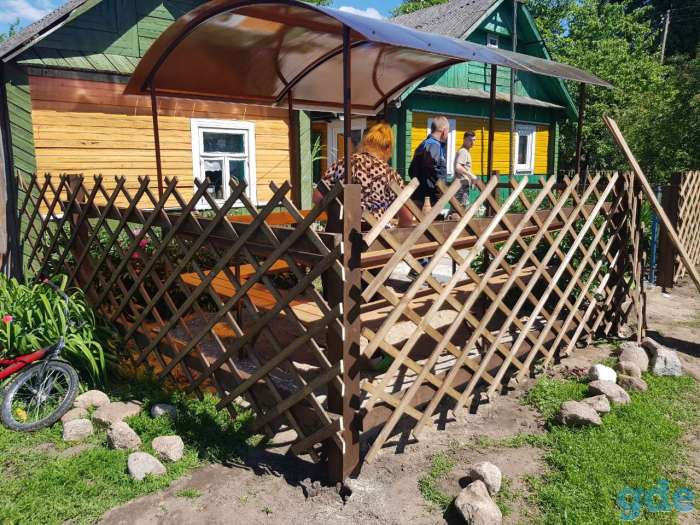 Деревянный забор, фотография 4