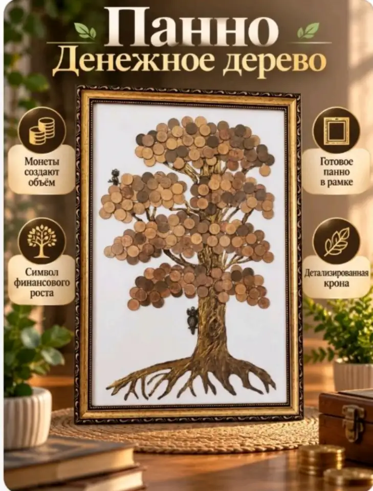 Картина Денежное дерево, фотография 1