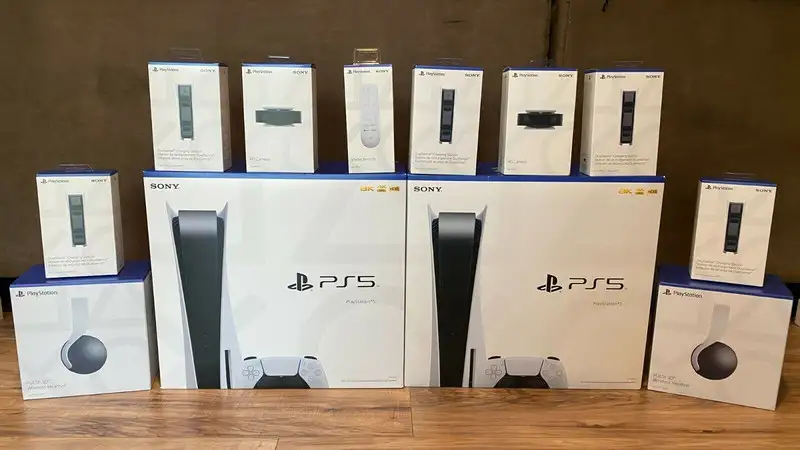 Дисковая версия консоли Sony PlayStation 5 cfi-1200A01, фотография 1