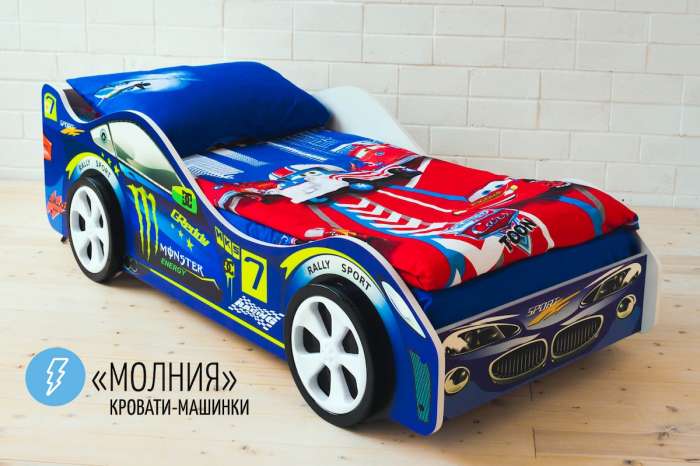 Кровать-машинка, фотография 7