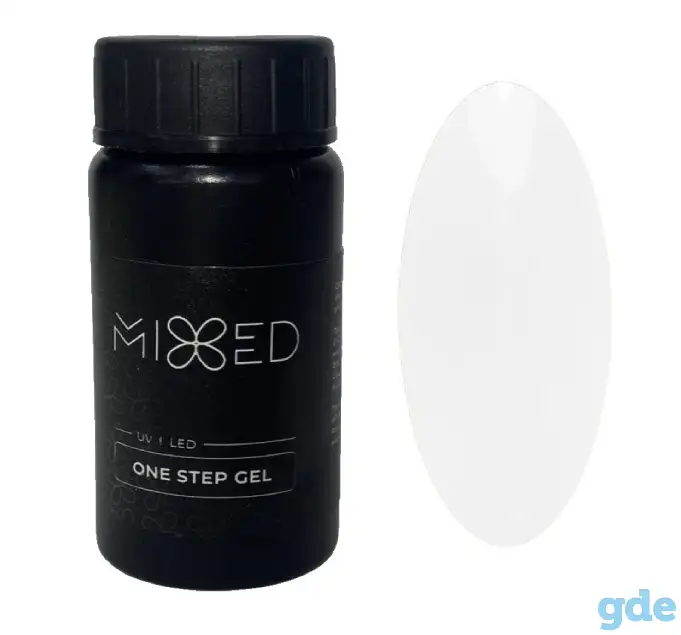 Гель однофазный MIXED №1 прозрачный, 20мл, фотография 1