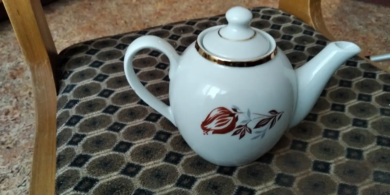Чайник фарфоровый, фотография 3