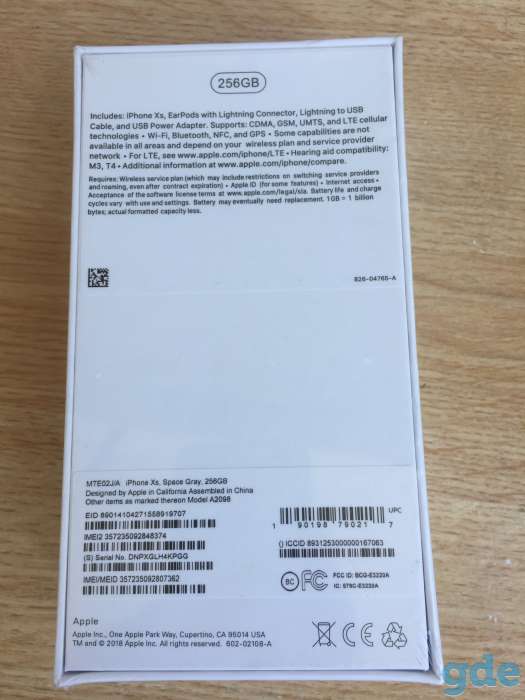 Iphone XS 256 GB Space Gray, фотография 2
