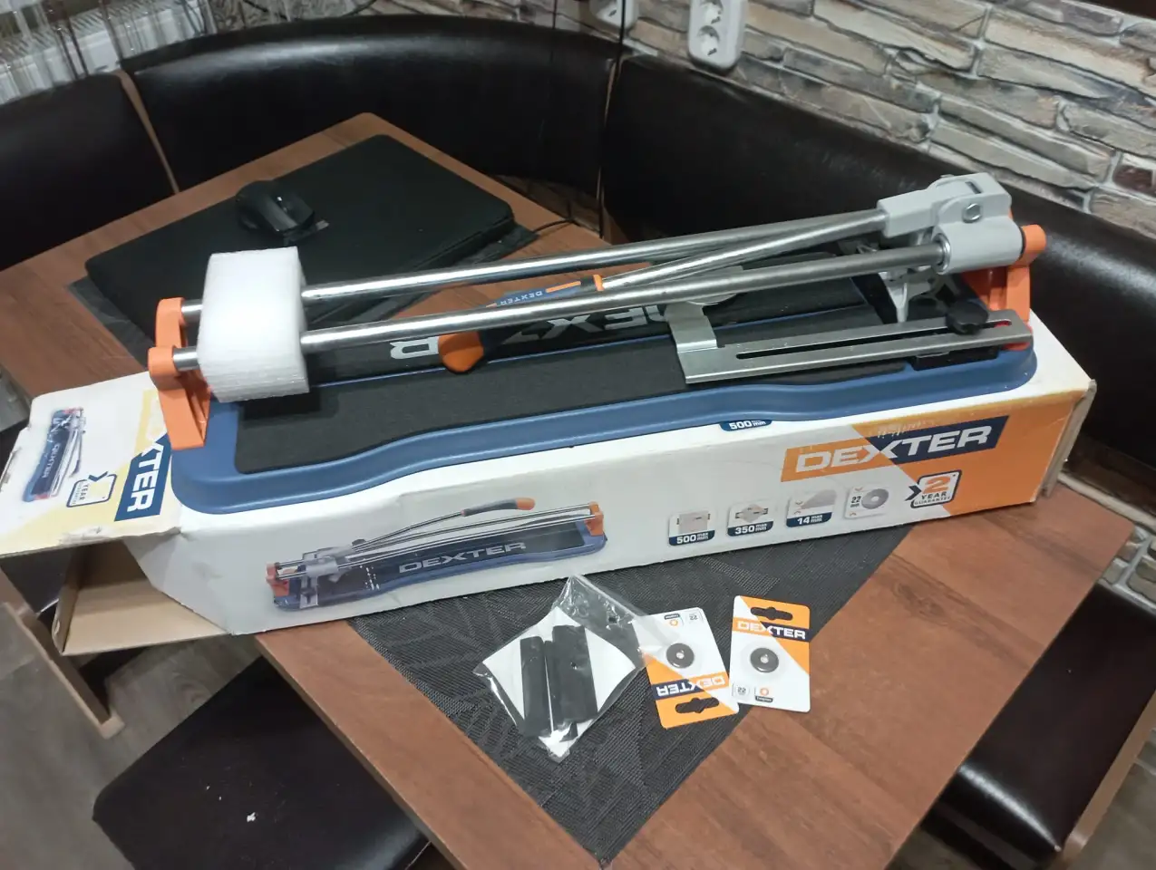 Новый плиткорез DEXTER 500mm, фотография 2