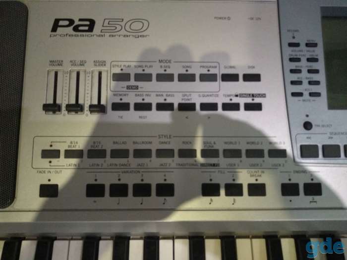 Korg PA50 синтезатор, фотография 7