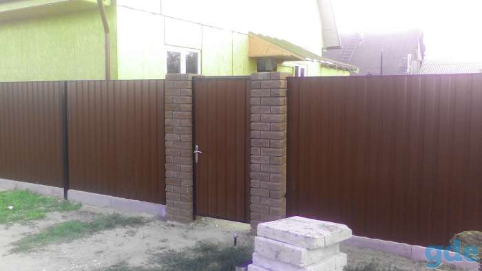 заборы под ключ, фотография 1