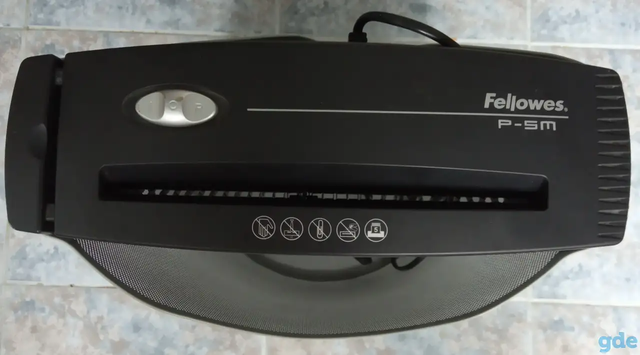 Уничтожитель бумаги (шредер) Fellowes P-SM, фотография 2
