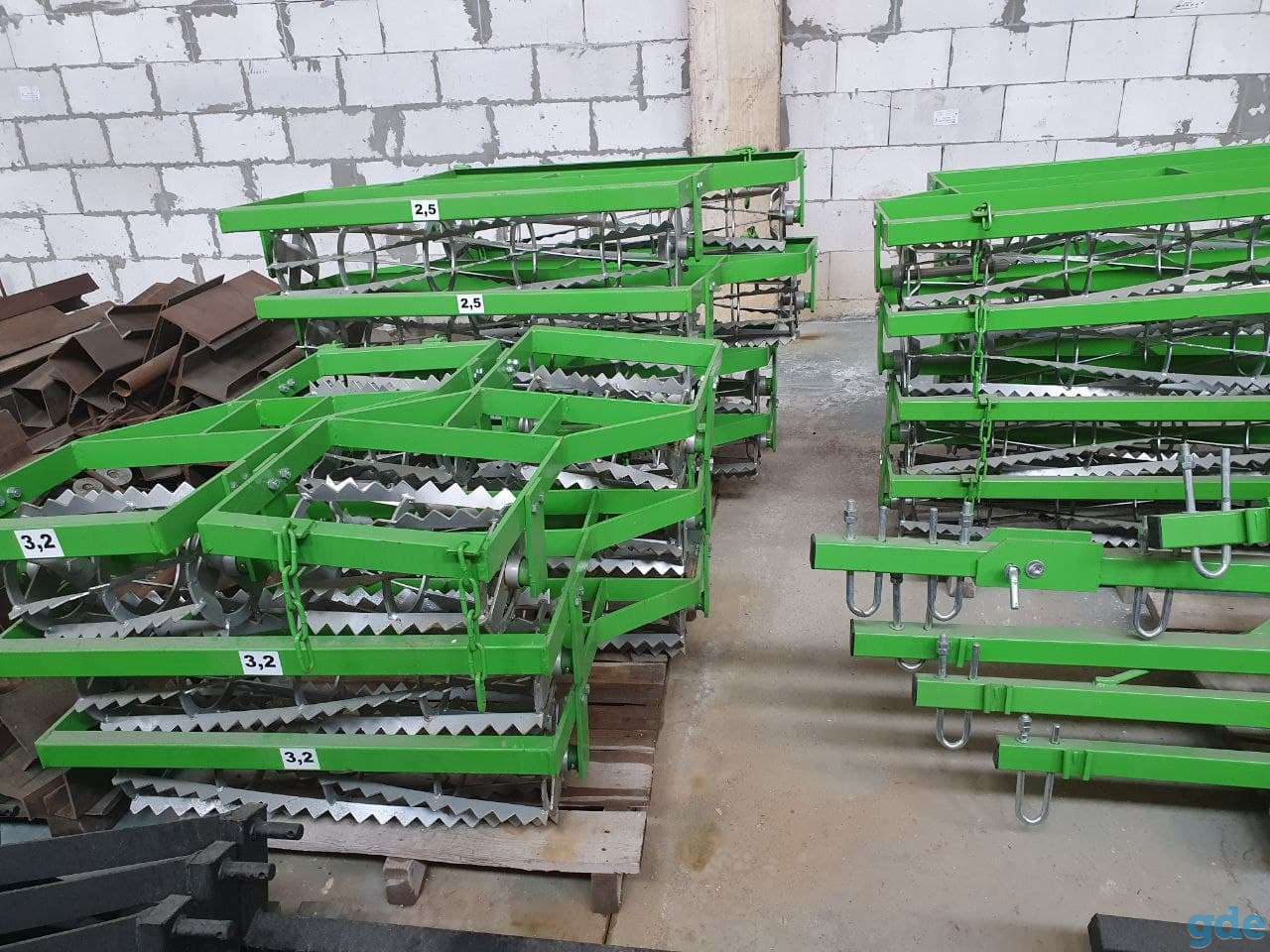 Струнные катки Bomet для культиваторов, фотография 2