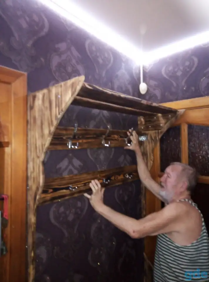 Вешалка с обувницей, фотография 1