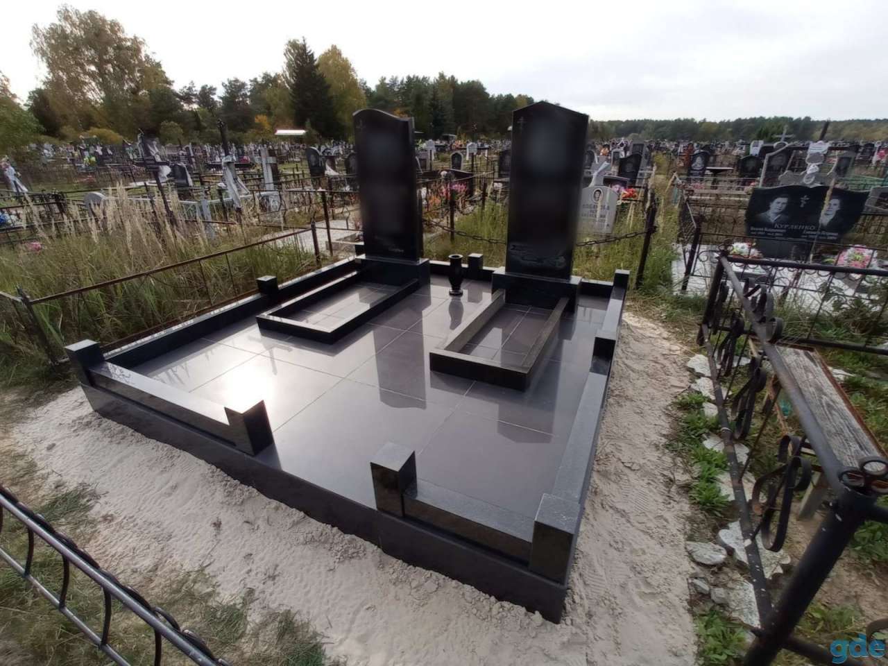 Благоустройство могил, фотография 2