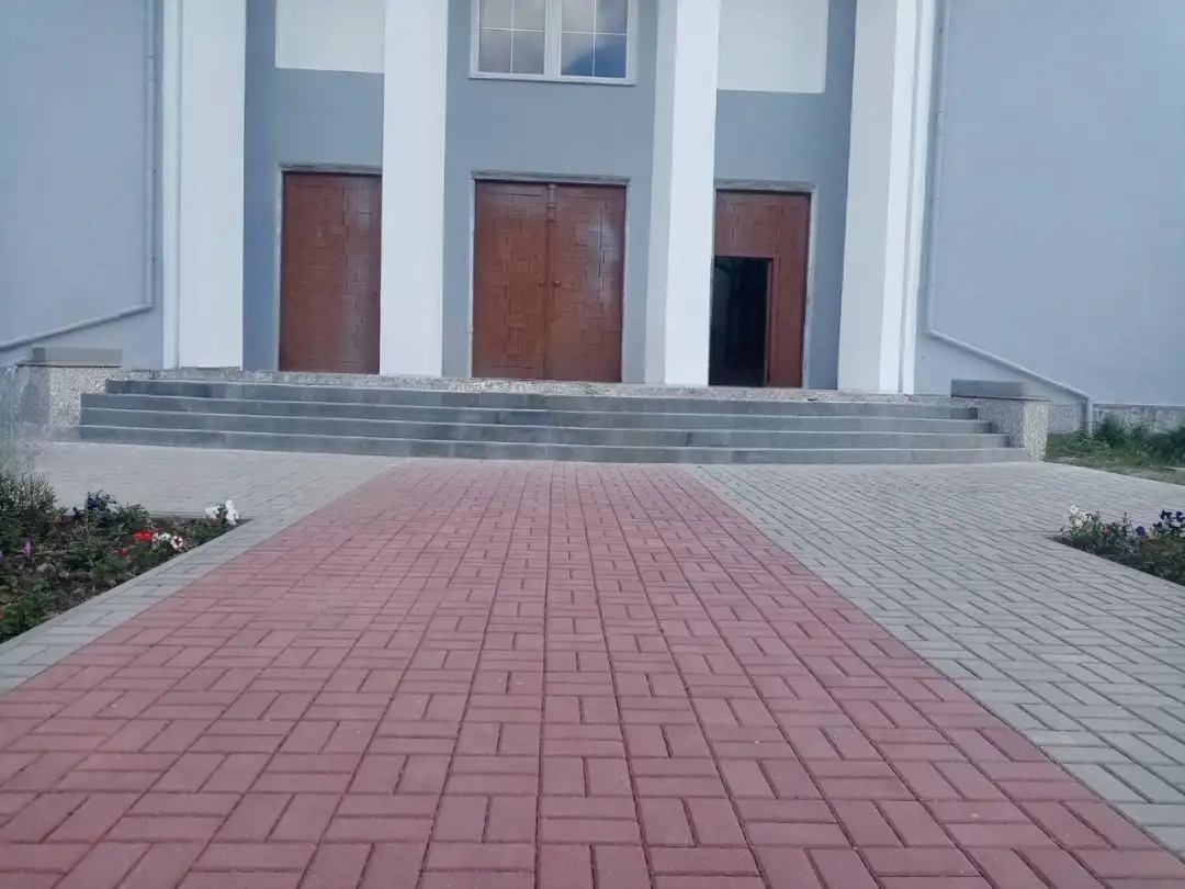 Укладка тротуарной плитки, фотография 2