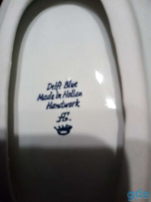 Солонка и перечница. Коллекция Delft Blue Stein made jn Holland., фотография 3