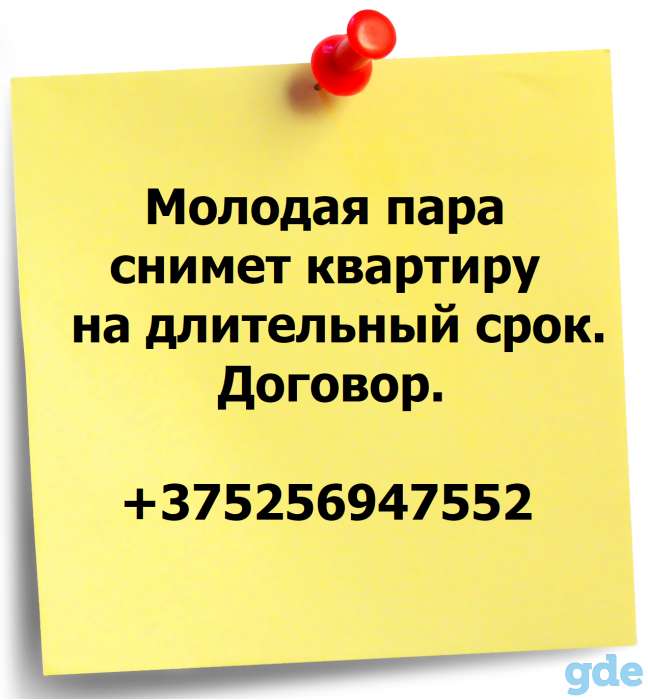Молодая пара снимет квартиру, фотография 1