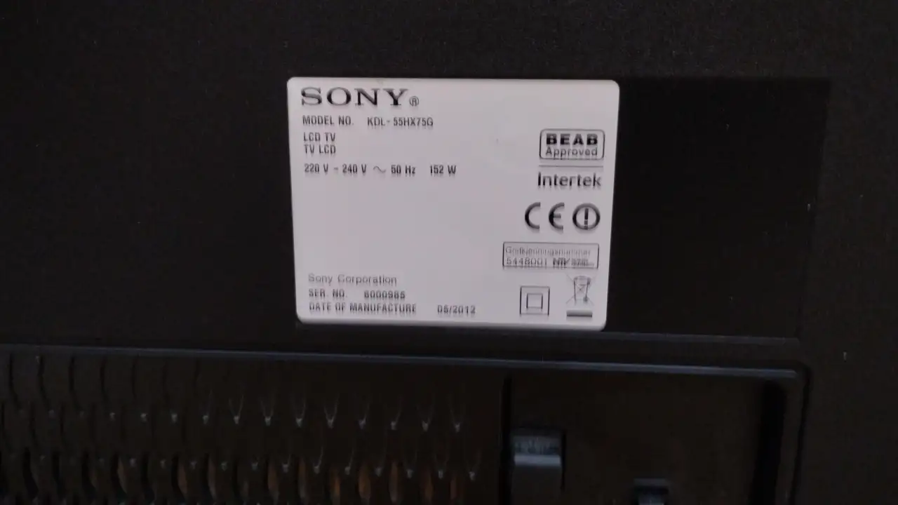 Продам бу 3D телевизор Sony KDL - 55HX75G, фотография 3