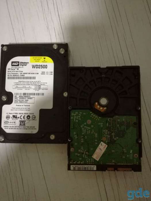 Жёсткий диск (HDD) Western Digital 250 GB Sata, фотография 3