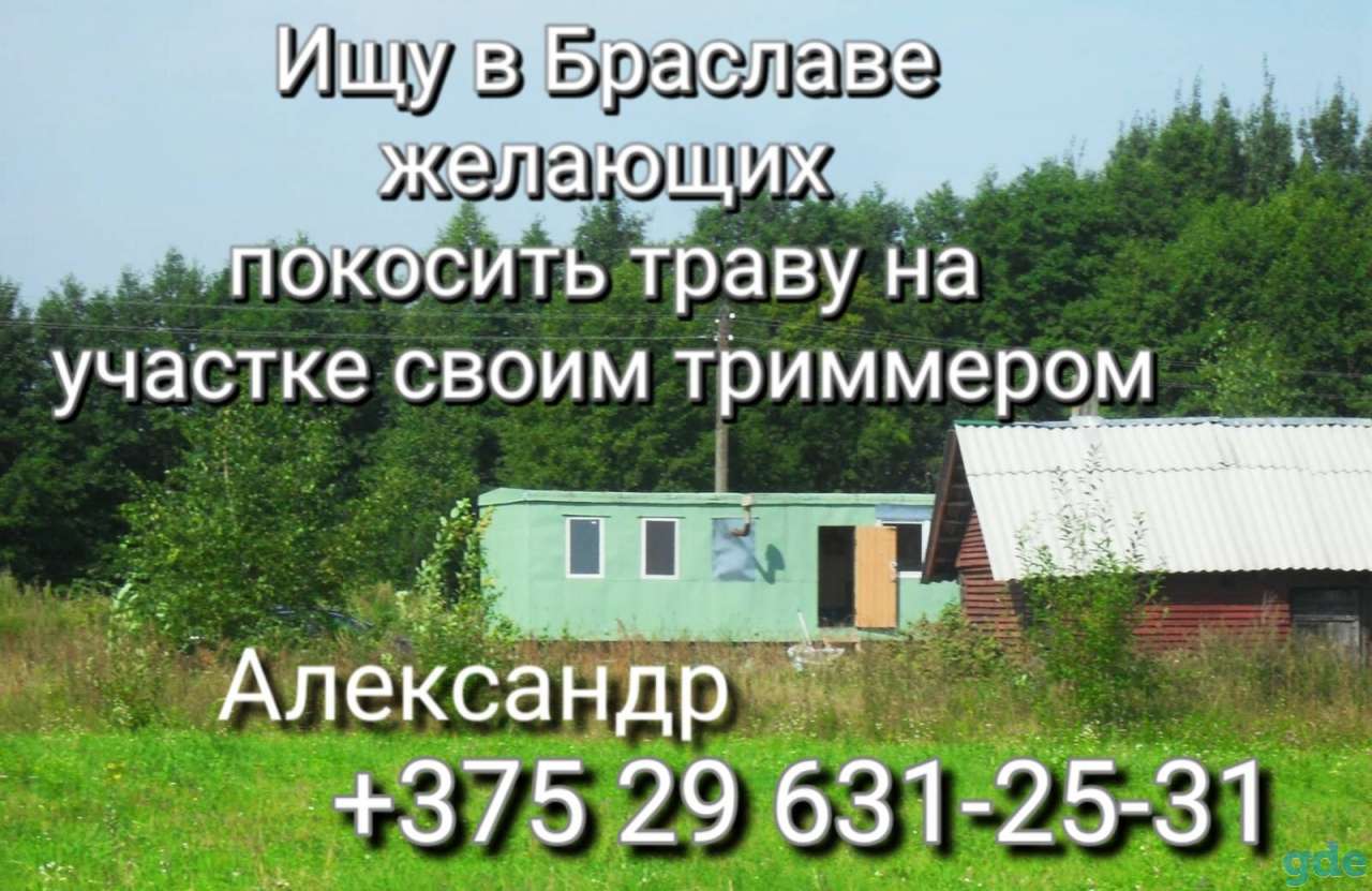 Покос травы, фотография 1