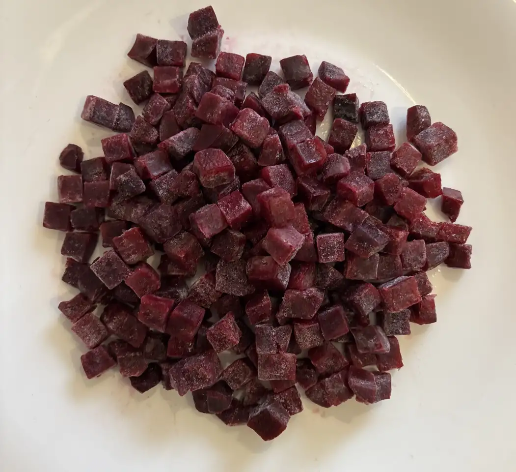 Свекла быстрозамороженная кубик, фотография 1