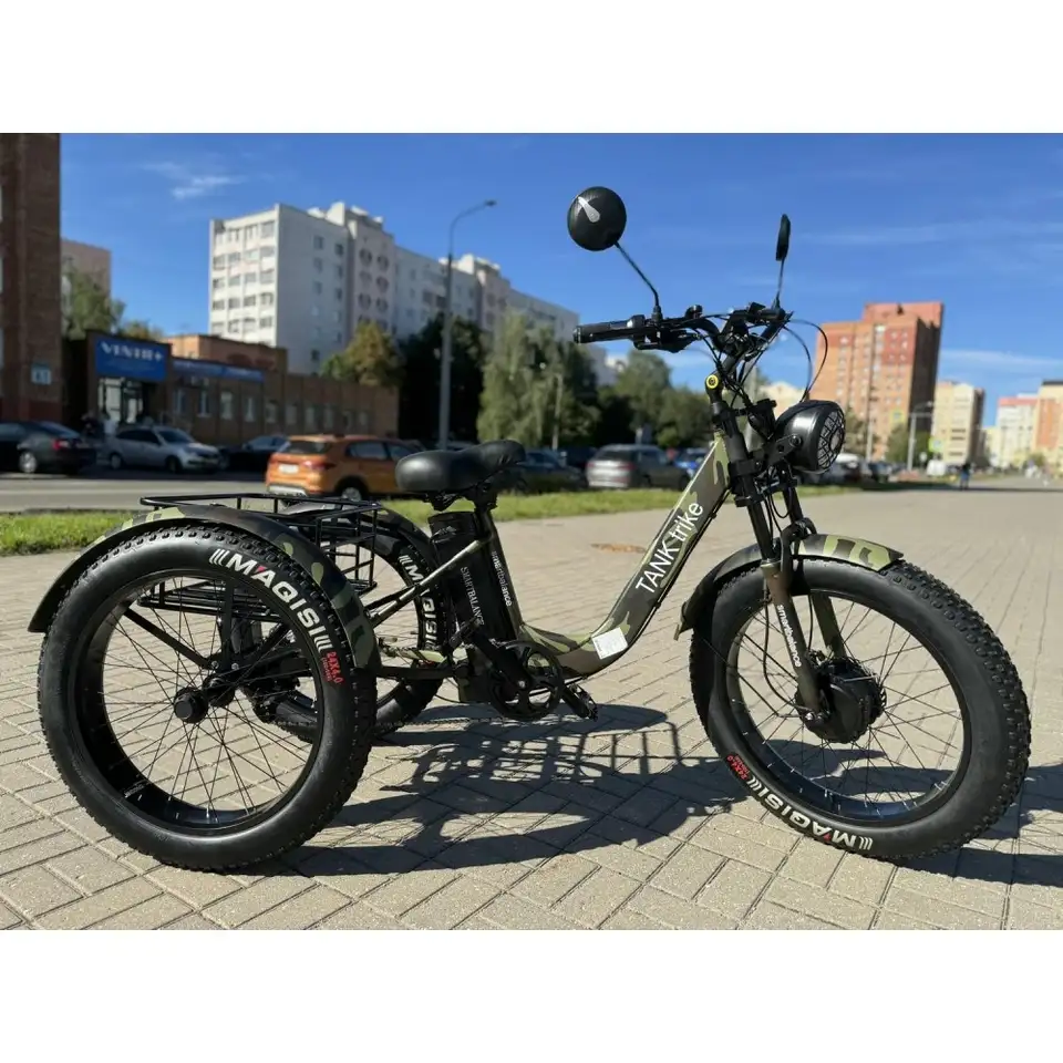 Электровелосипед smartbalance tank trike, фотография 4