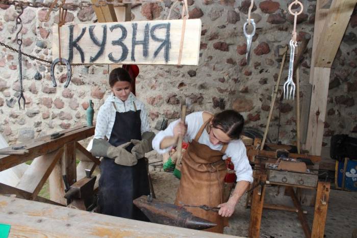 Кузнец на свадьбу. Заказать кузнец шоу, фотография 2
