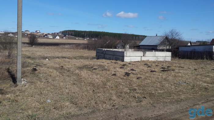 Продается участок  с фундаментом хутор Черница 2 км от Смолевичи, фотография 1