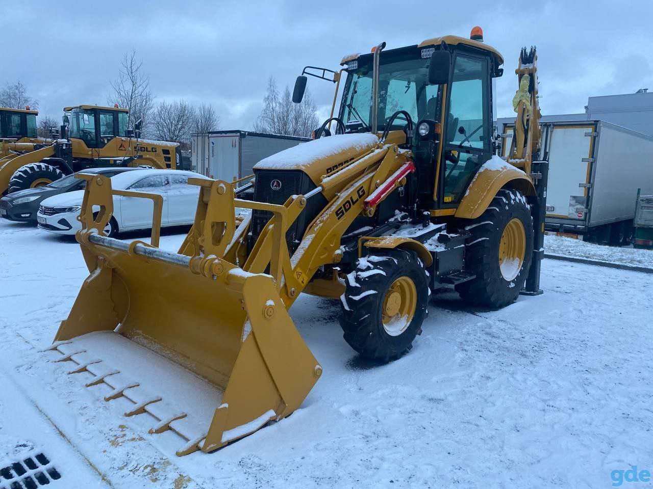 Продается экскаватор-погрузчик SDLG B877F, фотография 4
