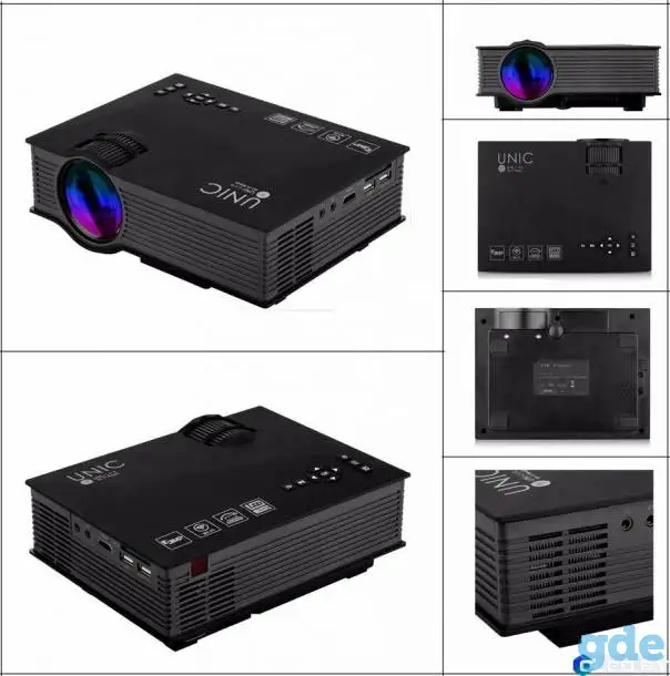 LED Проектор c Wi-Fi UC68, фотография 3
