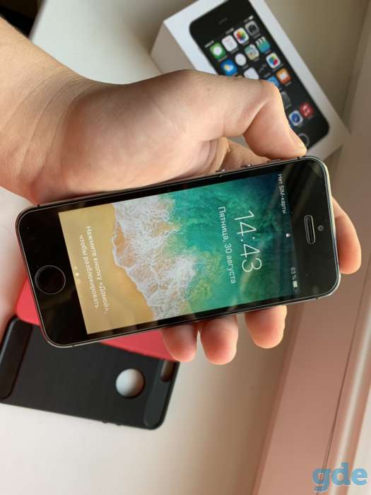 Продам Apple iPhone 5s 16GB Space Gray, фотография 3