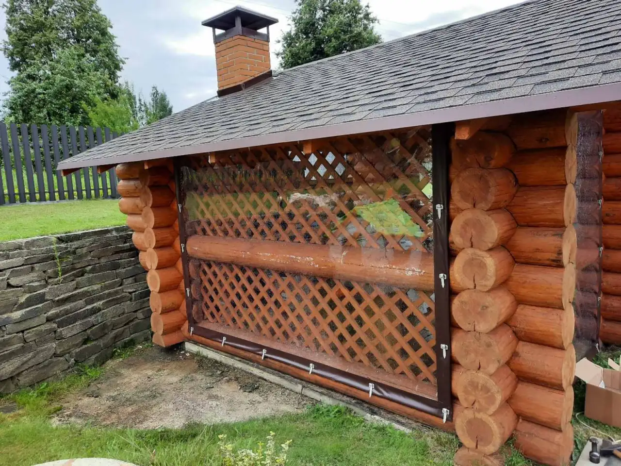 Мягкие окна для беседок и террас, фотография 2