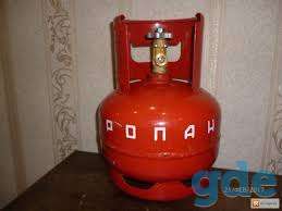 баллон газовый пропан 5 литров НОВЫЙ ЗАПРАЛЕННЫЙ, фотография 1