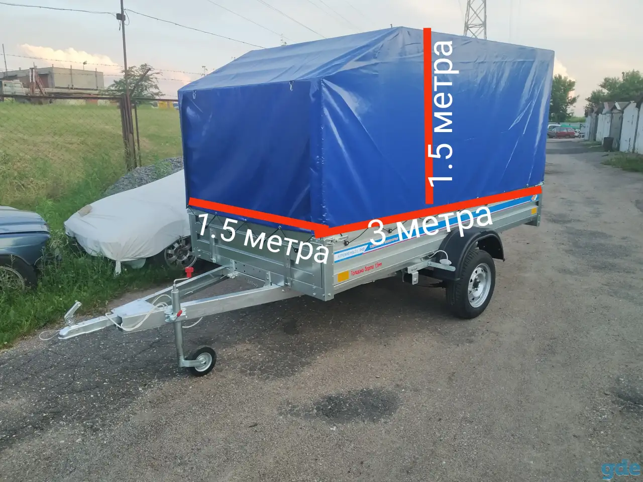 Прицепы для перевозки грузов., фотография 1
