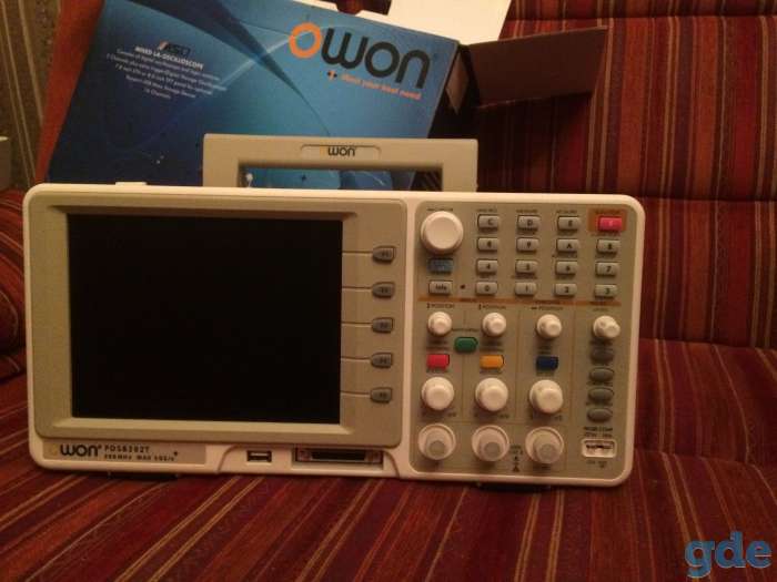 Цифровой 2-канальный осциллограф OWON PDS8202T 200Мгц, фотография 1