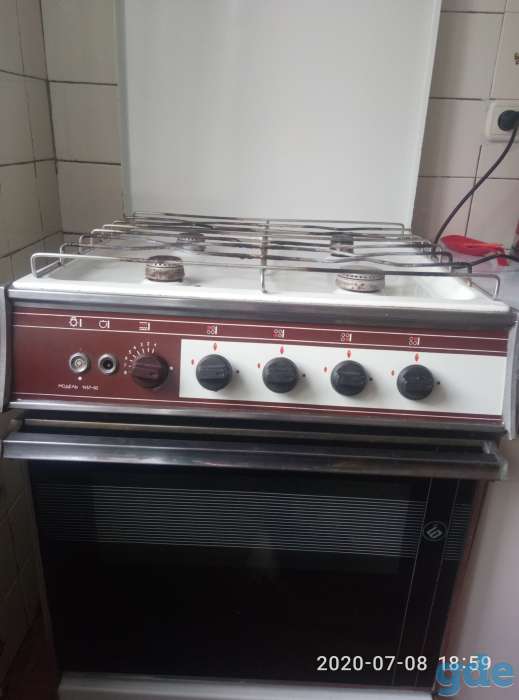 Продам газовая плита б/у для дачи, фотография 1