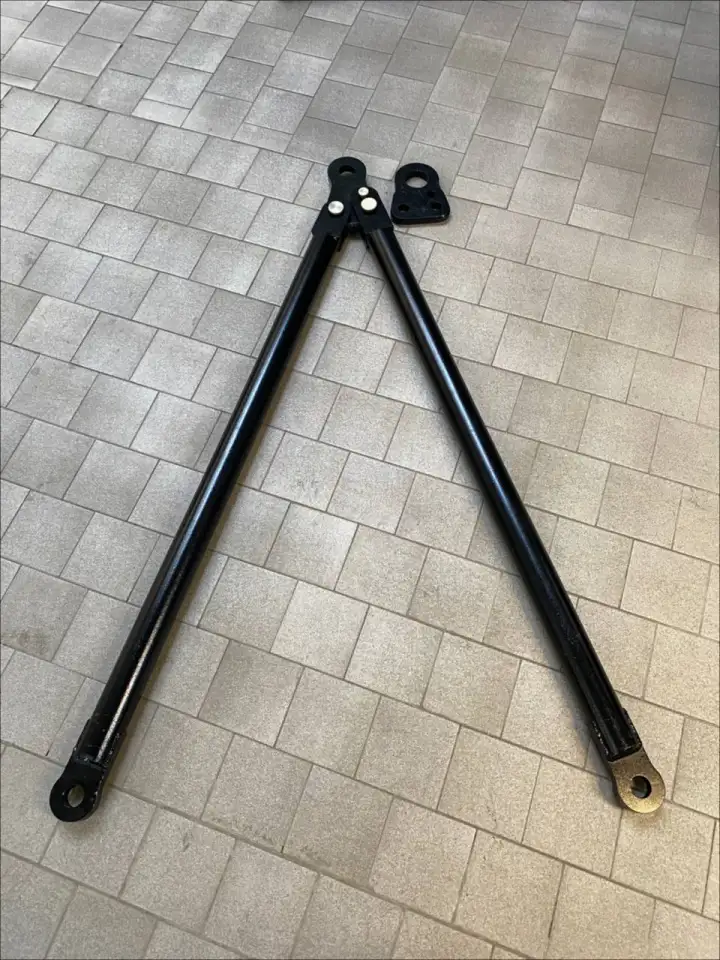 Универсальная грузовая жесткая сцепка KOZA T25 Black для буксировки ГРУЗОВЫХ автомобилей, фотография 1