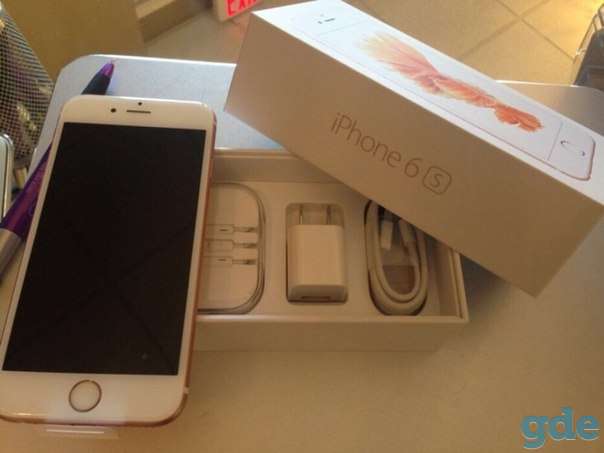 Iphone 6s gold 64gb, фотография 1