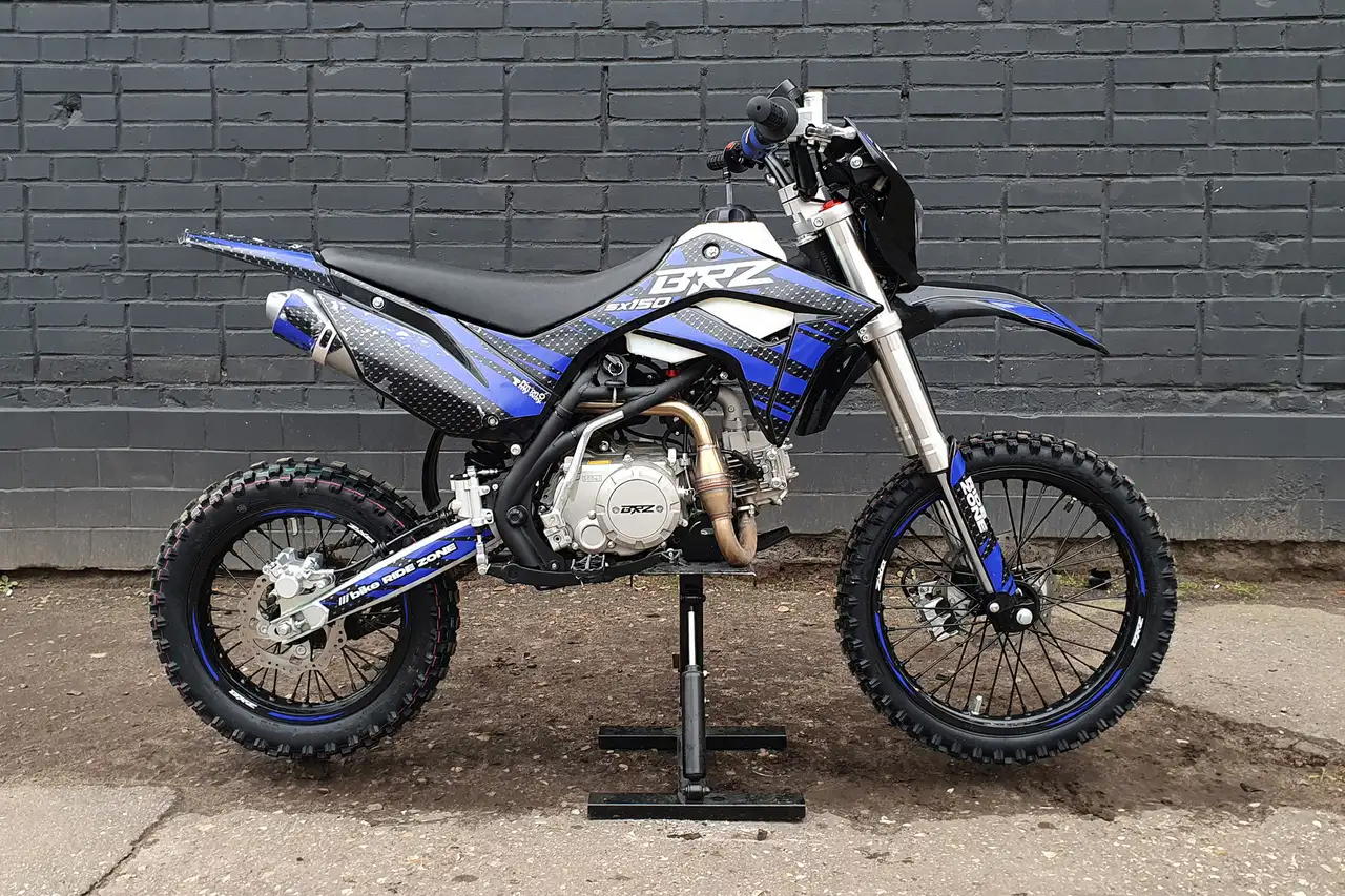Питбайк brz sx150e 17/14 с фарой, фотография 4