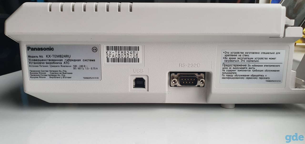 Мини АТС Panasonic KX-TEM 824, фотография 2