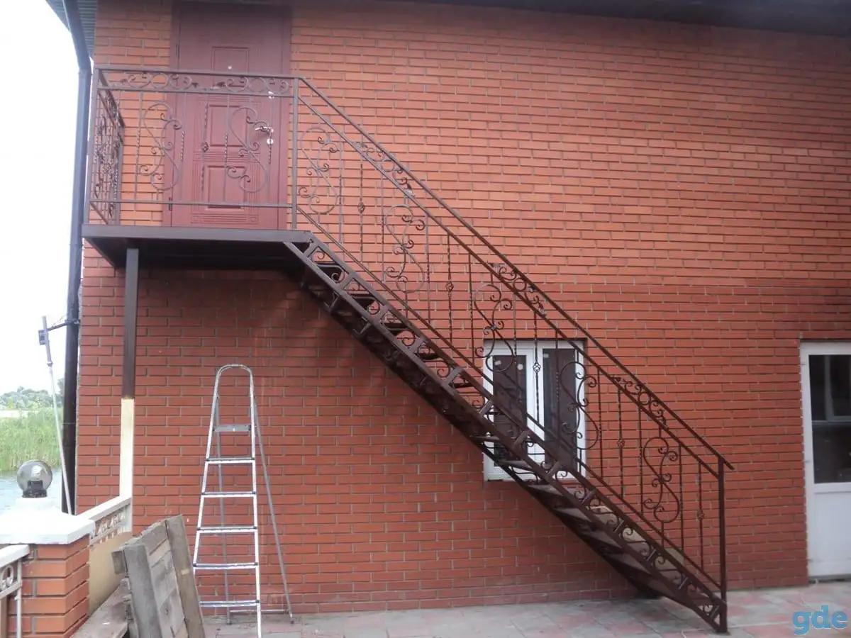 Лестница металлическая на заказ, фотография 4