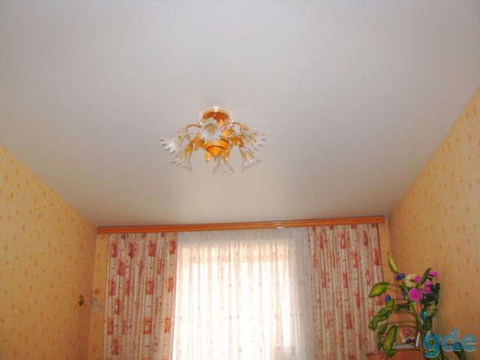 Матовый натяжной потолок, фотография 2