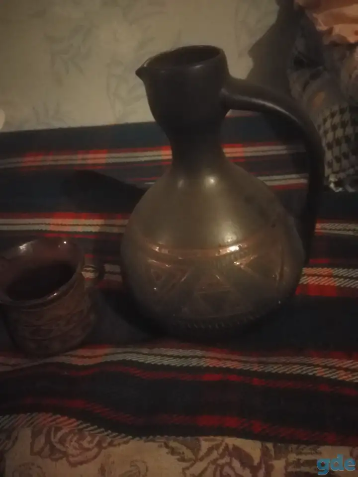Продаю кувшин, кружку. Набор из керамики, фотография 1