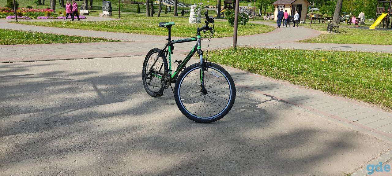 ВЕЛОСИПЕД STELS NAVIGATOR 610 СЕРО-ЗЕЛЁНЫЙ, фотография 1