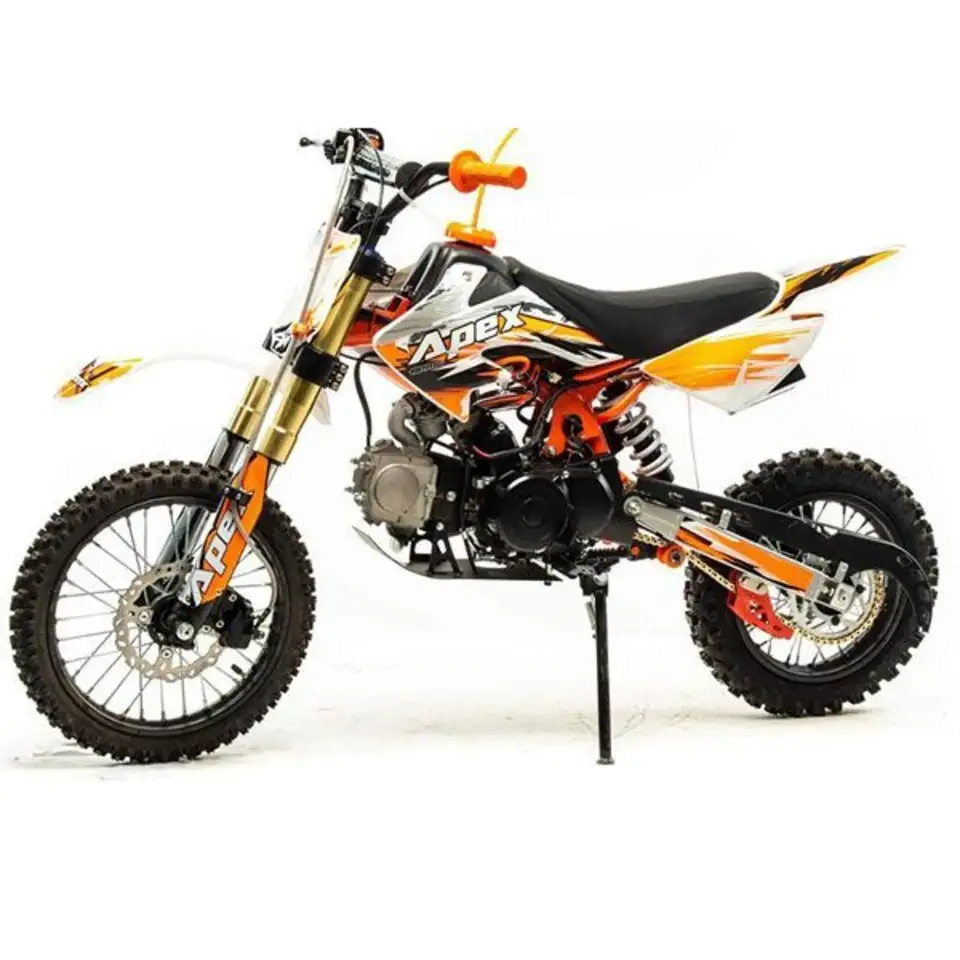 Питбайк motoland apex10 оранжевый, фотография 1