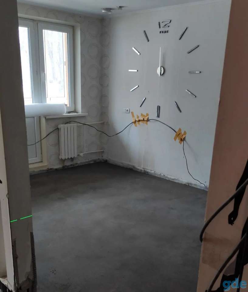Профессиональная полусухая стяжка пола, фотография 5