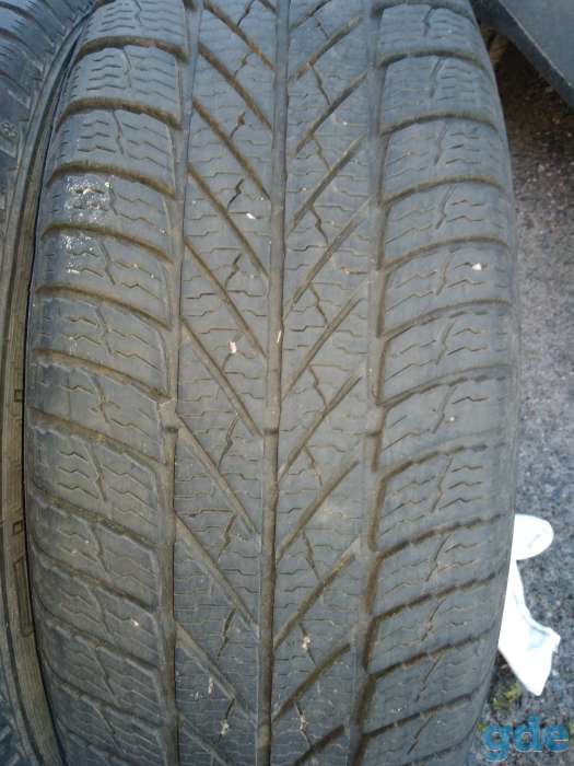 Зимние шины Gislaved 4 шт.195/65 R15 на железных дисках 5 болтов., фотография 2