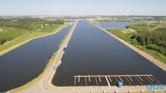 Продам участок с недостроенным зданием вблизи Минского моря, фотография 10