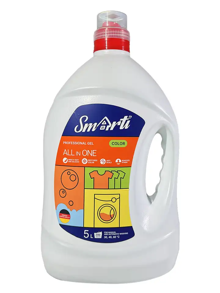 Гель для стирки smarti all in one для цветного 4л, фотография 1